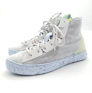 Mens Converse Chuck Taylor All-Star Crater High White Space Hippie Sz 10 shoes